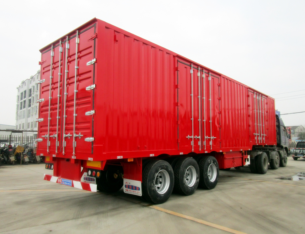 13米篷布卷簾廂式半掛車(chē)