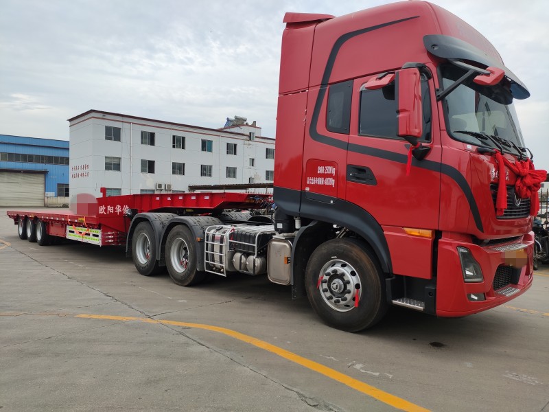 13.75米平板半掛車